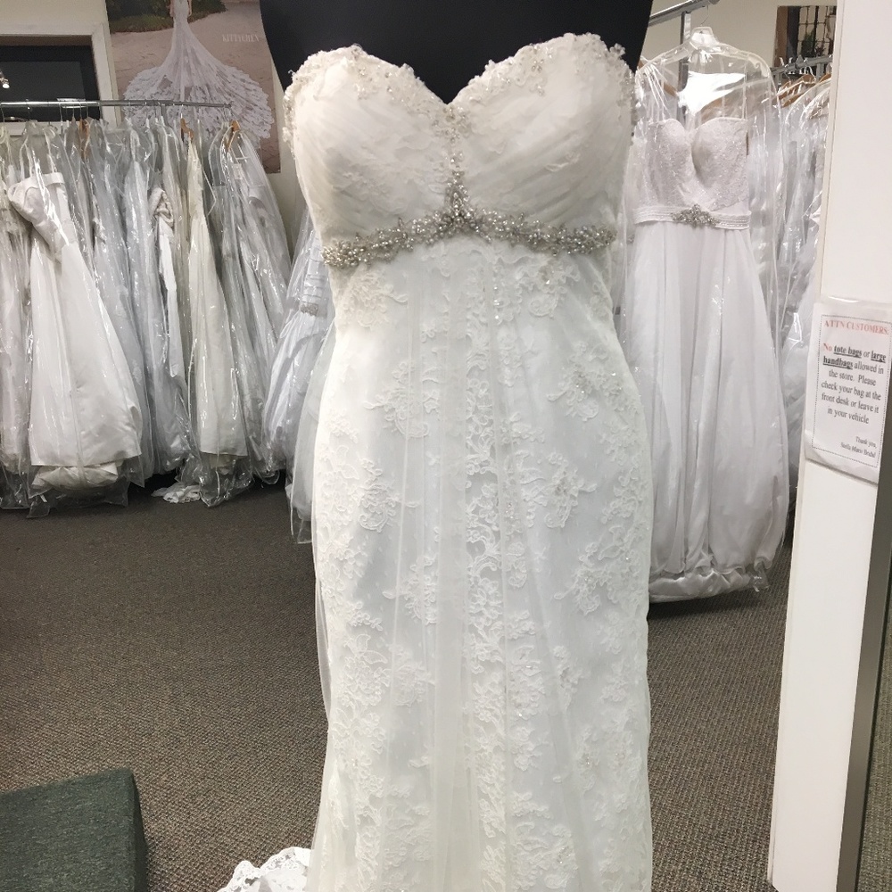 Private Label 1518 by G Ivory Wedding Gown